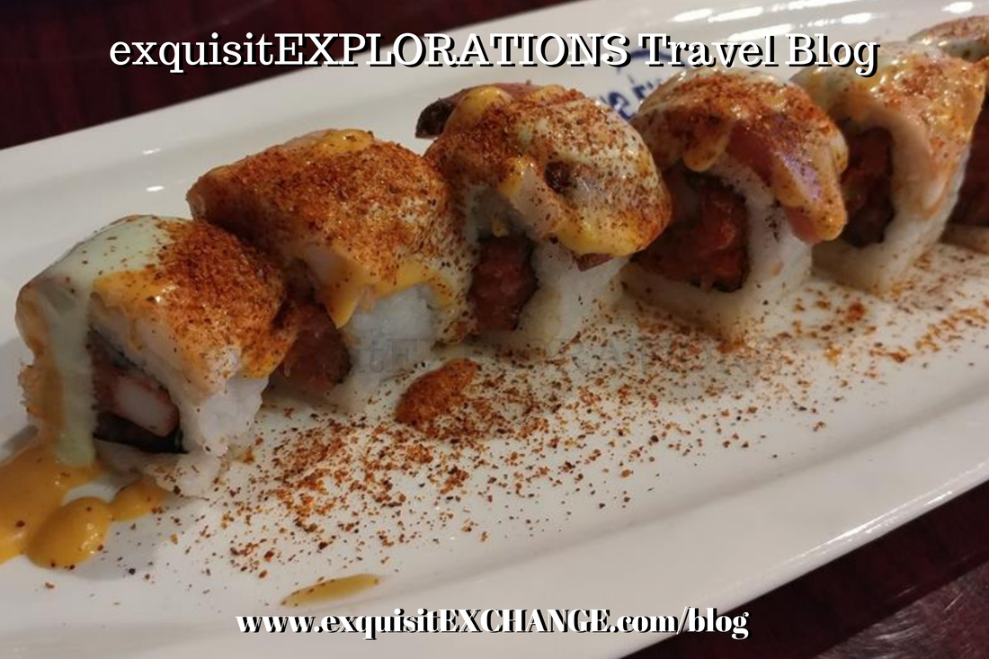 Around the World in 80 (Houston) Restaurants, exquisitEXPLORATIONS Travel Blog, Blue Fish Sushi Restaurant