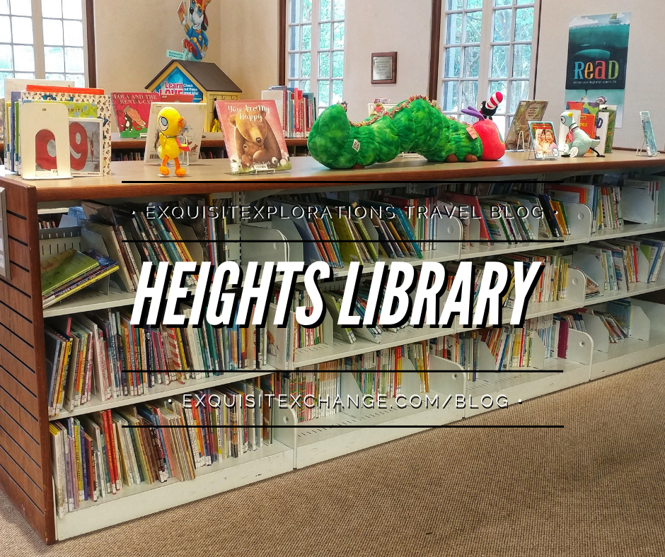 Houston for Book Lovers: Heights Neighborhood Library, a 1926 Italian Renaissance Building