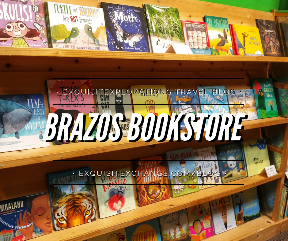 Houston for Book Lovers: Brazos Bookstore; Houston bookstores; exquisitEXPLORATIONS Travel Blog