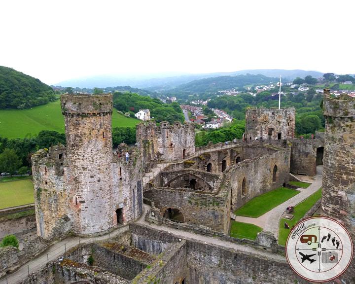 The Medieval Conwy Castle, Conwy, Wales; Things to do in Wales; Things to do in Northern Wales