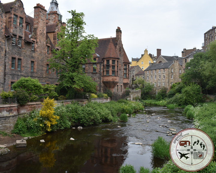 Water of Leith, Dean Village, Edinburgh, Scotland; Photos to Inspire you to Travel to Edinburgh by exquisitEXPLORATIONS Travel Blog