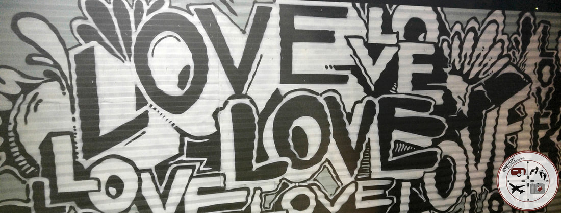 LOVE; Houston, TX; Street Art Around the World; Colorful Murals