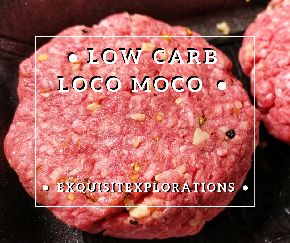 Prepare your burger patties for your Loco Moco.