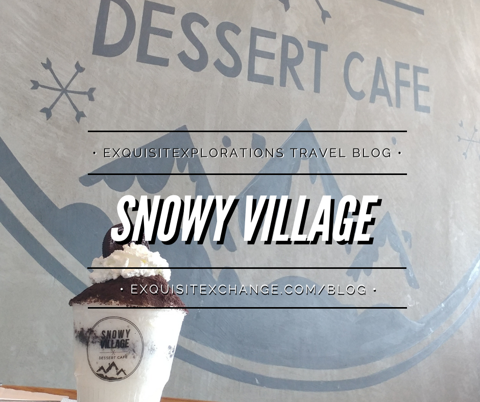 A Foodie's Guide to Houston: Part 3; dessert spots in Houston; Snowy Village