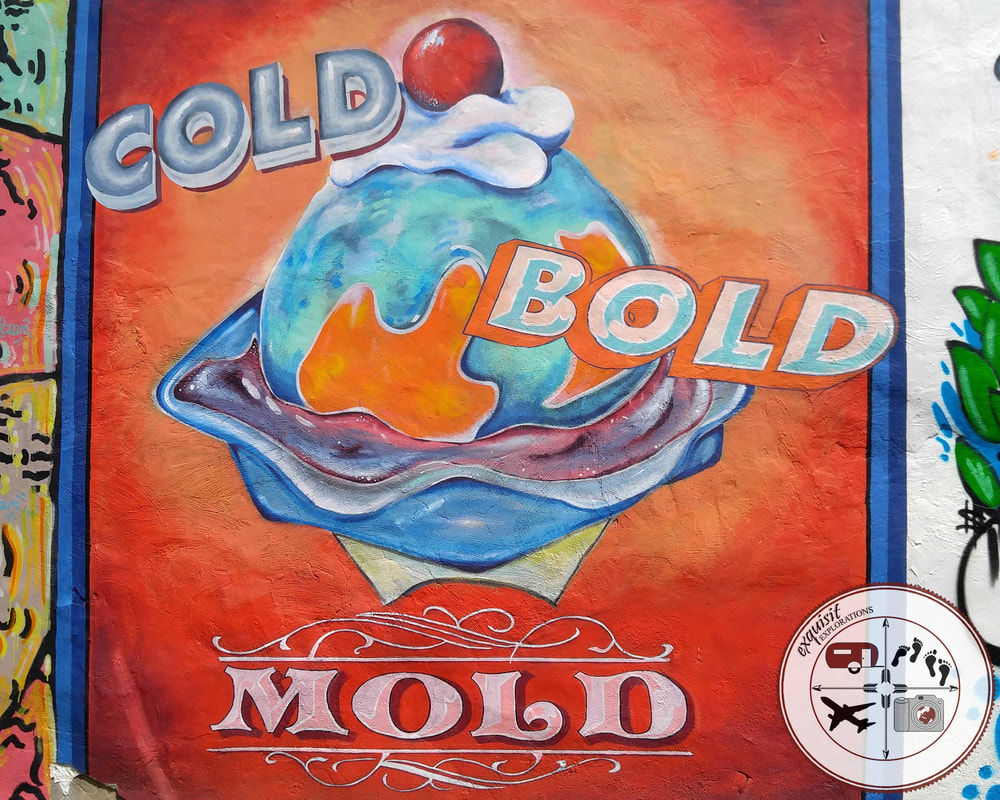 Art Alley, Niagara Falls, NY; Street Art Around the World; Cold Bold Mold, I Scream for Ice Cream