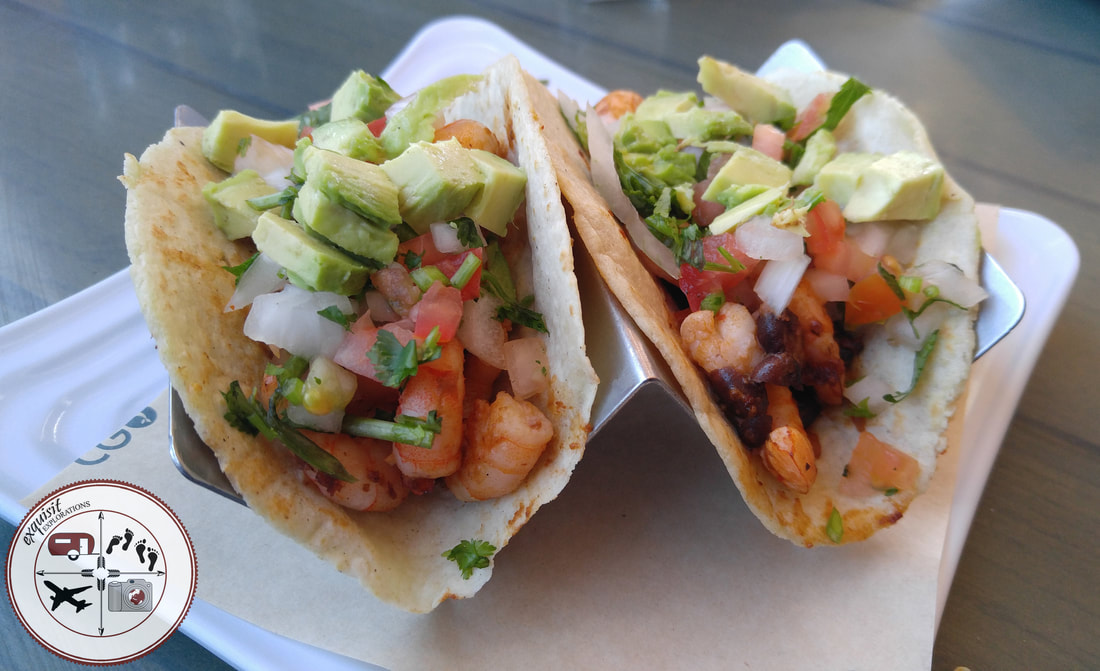Shrimp Tacos in Piedras Negras; food porn, taco Tuesday, yummy food, food blog, travel blog