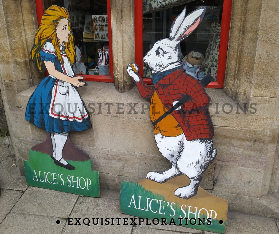Alice's Shop, Oxford, England; Searching for Alice by exquisitEXPLORATIONS Travel Blog