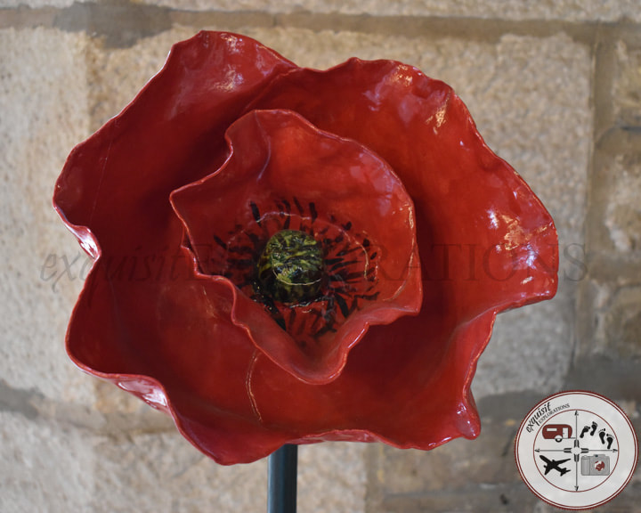 Poppy, the symbol of the fallen of the first great war; Ypres, Belgium; Belgian Cities You Need to Visit by exquisitEXPLORATIONS Travel Blog