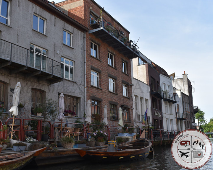 Views of the River, Lys / Leie, Ghent / Gent, Belgium; Belgian Cities You Must Visit by exquisitEXPLORATIONS