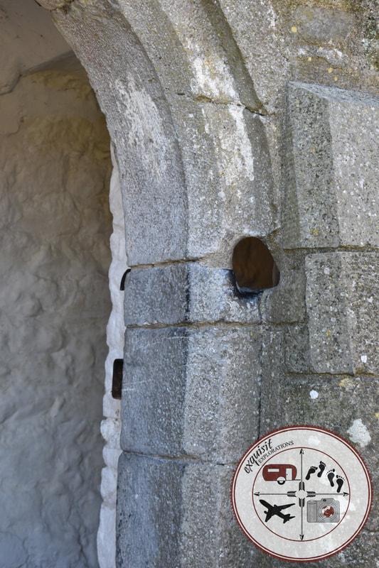 Defensive mechanism at Cahir Castle; 13 Must-See Castles in Ireland by exquisitEXPLORATIONS Travel Blog
