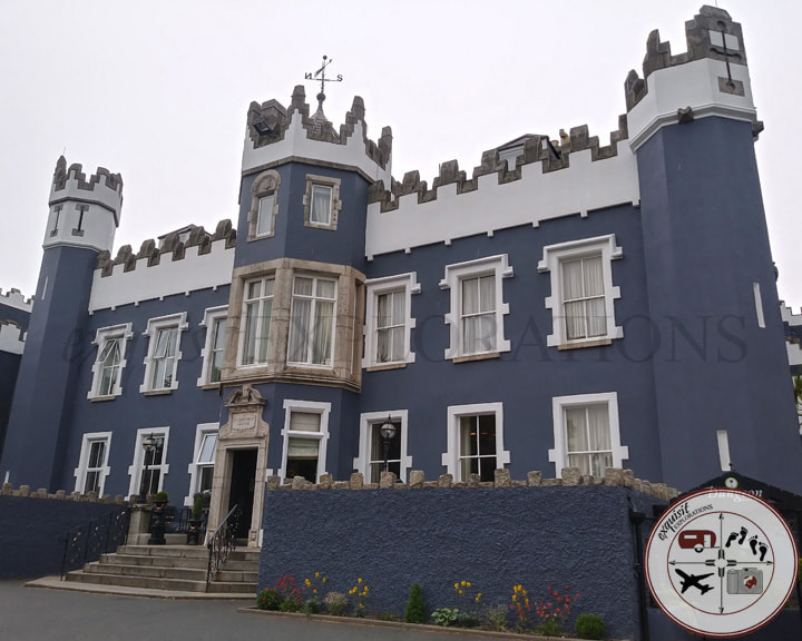 Fitzpatrick Castle Hotel, Dalkey Ireland; Travel Tips by exquisitEXPLORATIONS Travel Blog; Day Trips from Dublin