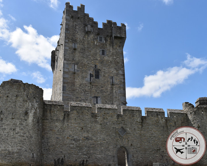 Ross Castle, Killarney, Ireland; 13 fantastic Irish castles; travel blog