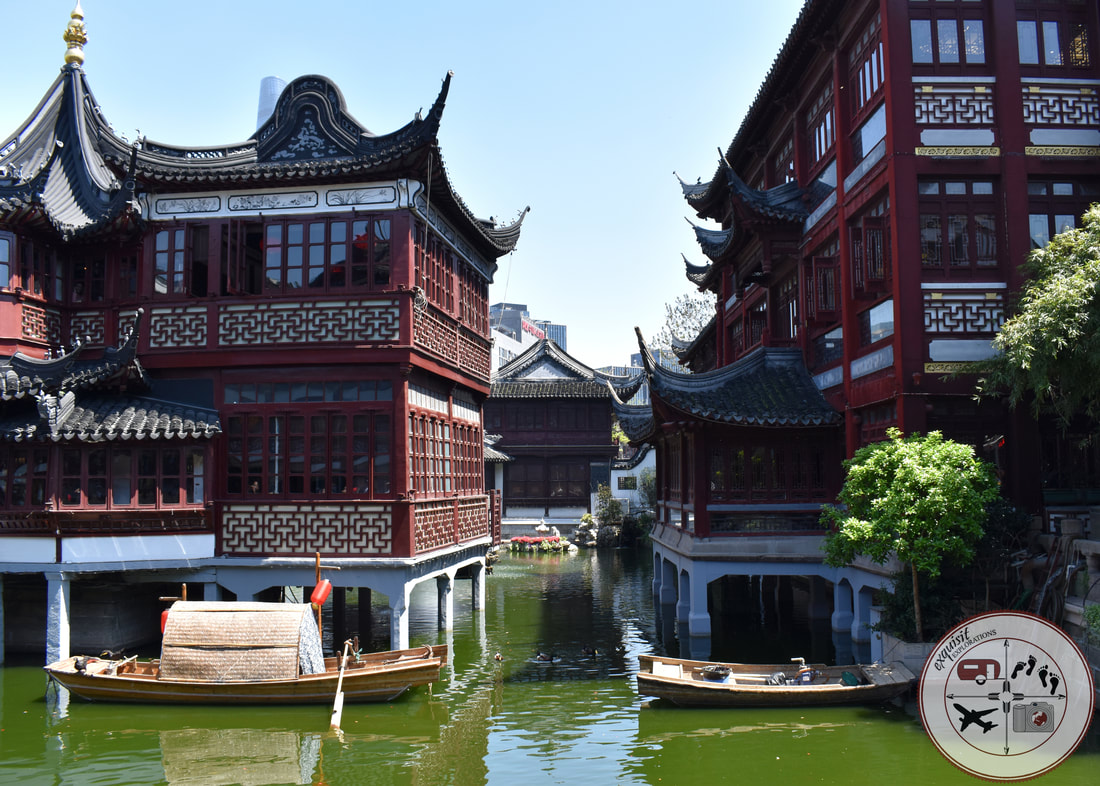 Old Town Architecture, Shanghai, China; Taken outside Yu Garden; Photos to Inspire Your Wanderlust