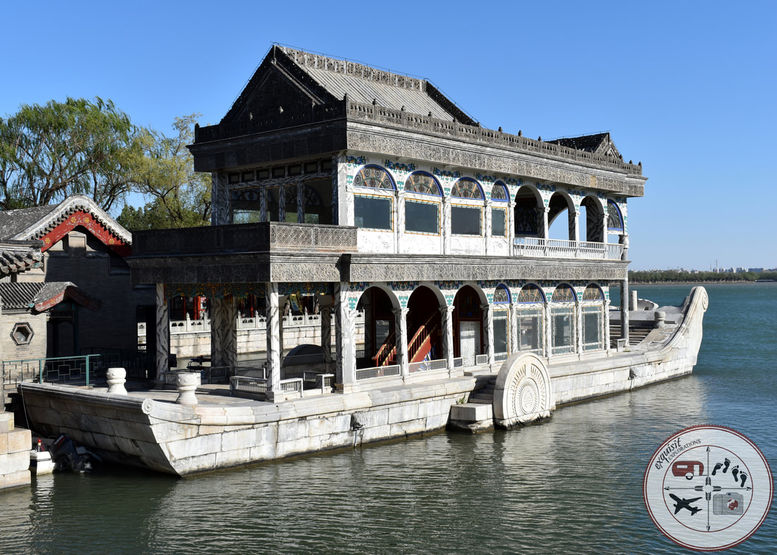 The Marble Boat on Kunming Lake in the Summer Palace, Beijing, China; Photos to Inspire you to Visit China