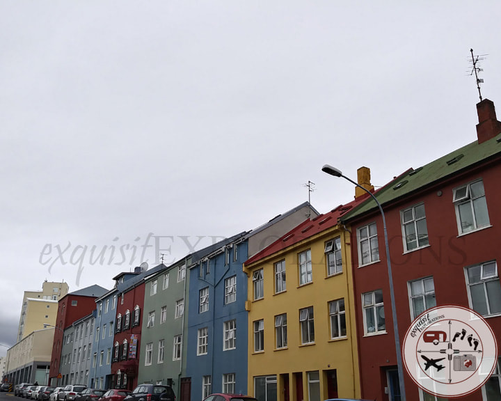 Colorful Houses in Downtown Reykjavik, Iceland; Photos to Inspire You to Travel to Iceland by exquisitEXPLORATIONS