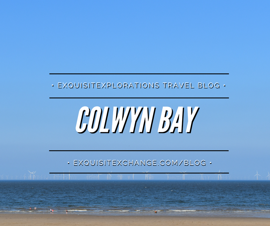 Colwyn Bay, on the Creuddyn Peninsula in Wales, an unassuming town full of pubs, restaurants, shops, and B&Bs; travel photos; travel tips