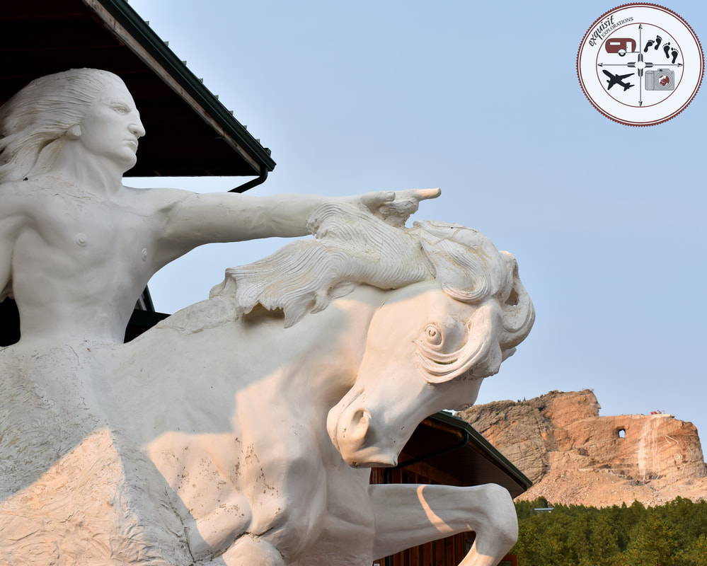 Model of Crazy Horse Monument, South Dakota Itinerary, Ultimate South Dakota Road Trip, Road Trip Through South Dakota, Travel, RV lifestyle, RV living, RVing