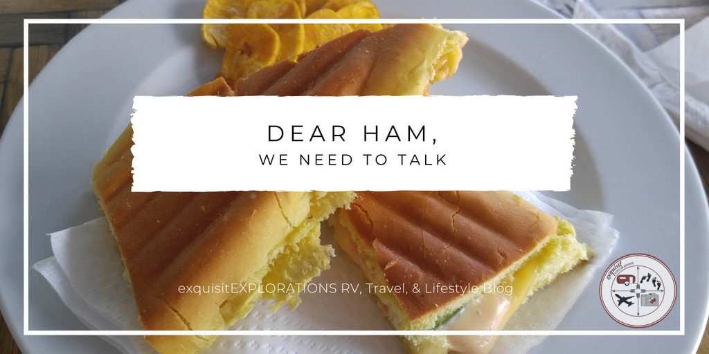 ham sandwich, food poisoning, havana cuba, exquisitEXPLORATIONS, ham and cheese, travel tips, travel blog
