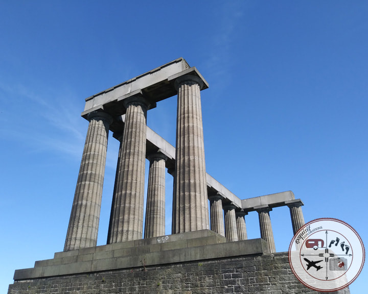 National Monument of Scotland, a tribute to the soldiers who died during the Napoleonic Wars; Photos to Fuel Your Wanderlust