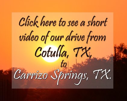 youtube, video, cotulla tx, carrizo springs, tx, gate guards, roadtrip, heads carolina tails california