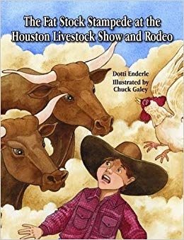 Houston for Book Lovers: Fat Stock Stampede at the Houston Livestock Show and Rodeo