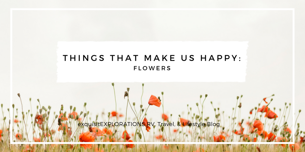 Things That Make Us Happy: Flowers