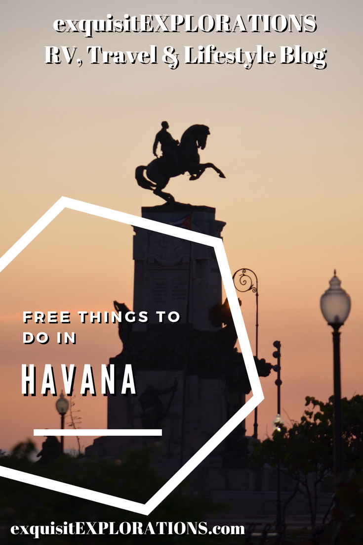 12 Free Things to do in Havana, Cuba, by exquisitEXPLORATIONS, travel guide, travel tips, free stuff to do
