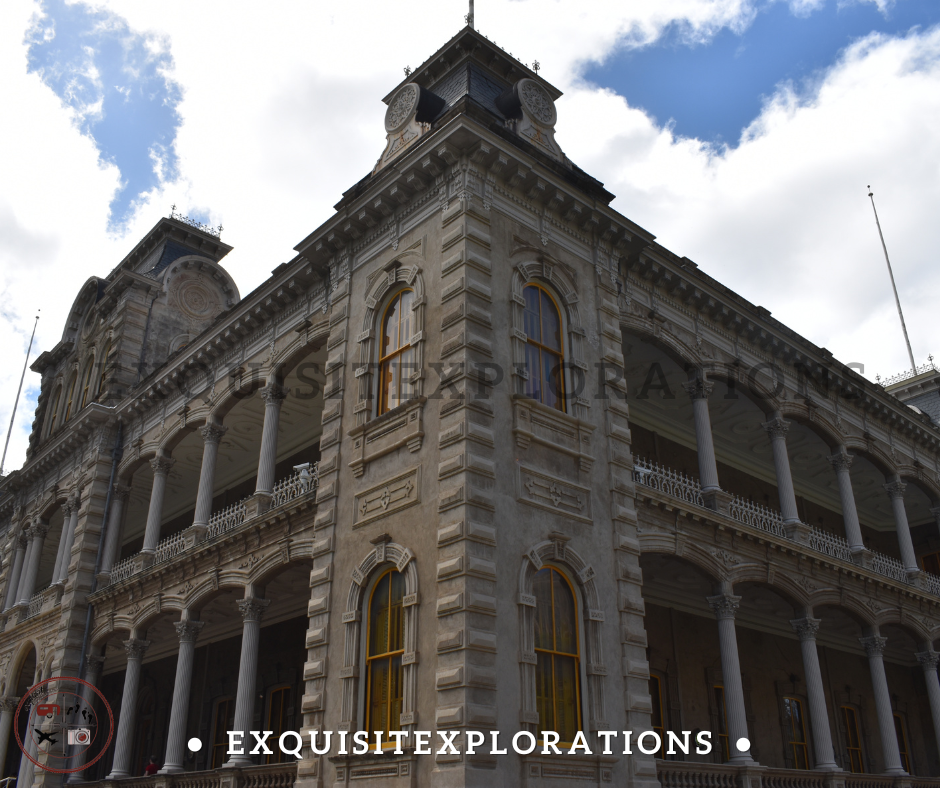 Iolani Palace, Honolulu, Hawaii; Things to Do in Honolulu With Kids by exquisitEXPLORATIONS Travel Blog
