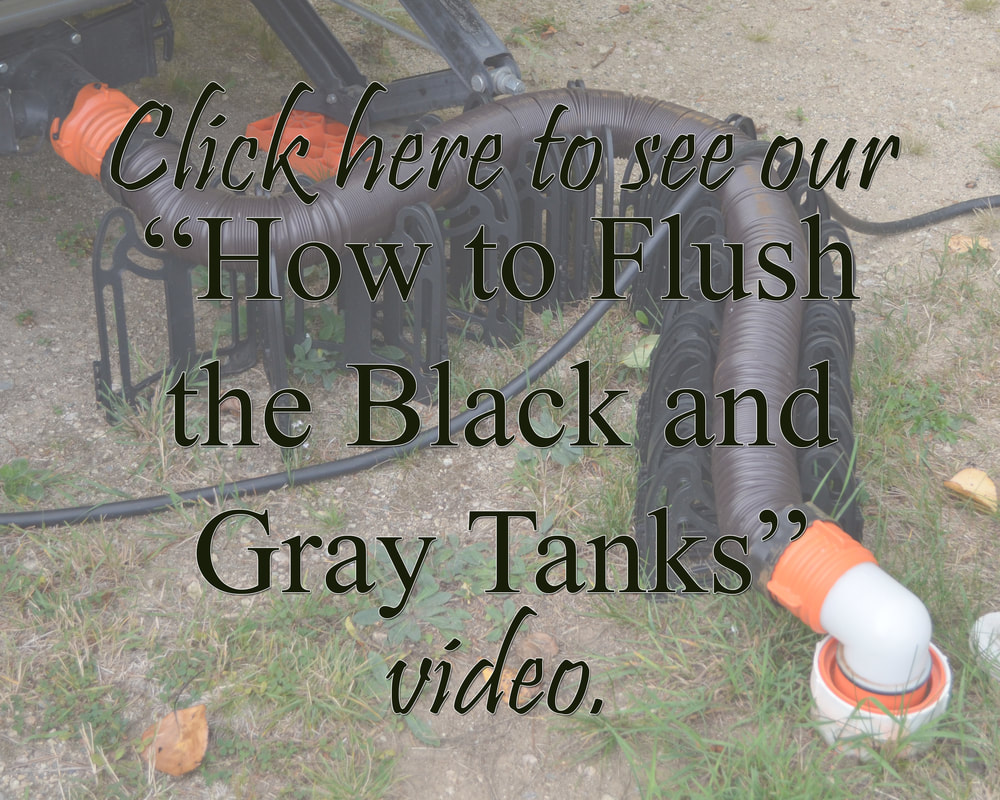 How to Flush the Black and Gray RV Tanks, RV Lifestyle, RVing, RV life, Full Time RVing, Flushing the Tanks