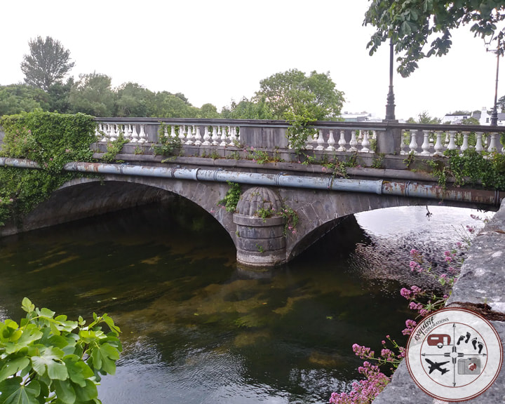 Salmon Weir Bridge, Galway, Ireland; travel tips for Ireland; sample Ireland road trip itinerary