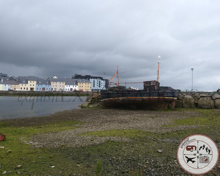 Claddagh Quay, Galway, Ireland; old ship, travel photo, things to do in Galway
