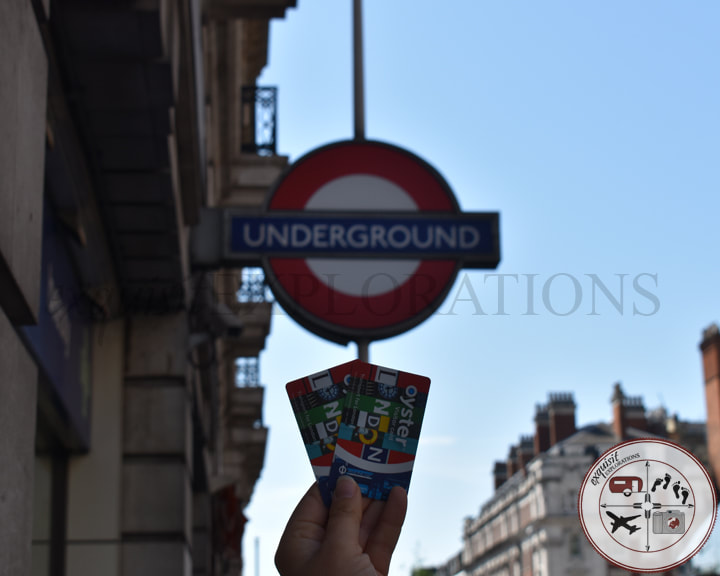 Use Oyster cards to navigate the London Underground. travel tips by exquisitEXPLORATIONS Travel Blog