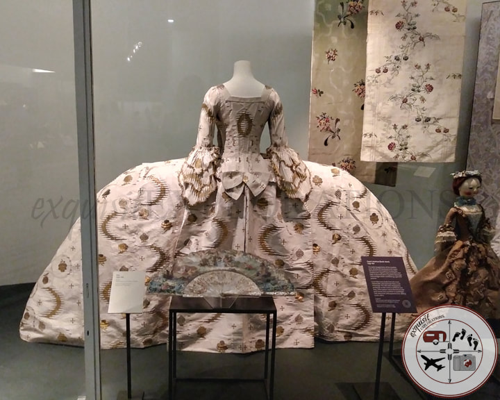 Textiles and Fashion Gallery at Victoria & Albert Museum, London; things to do in London