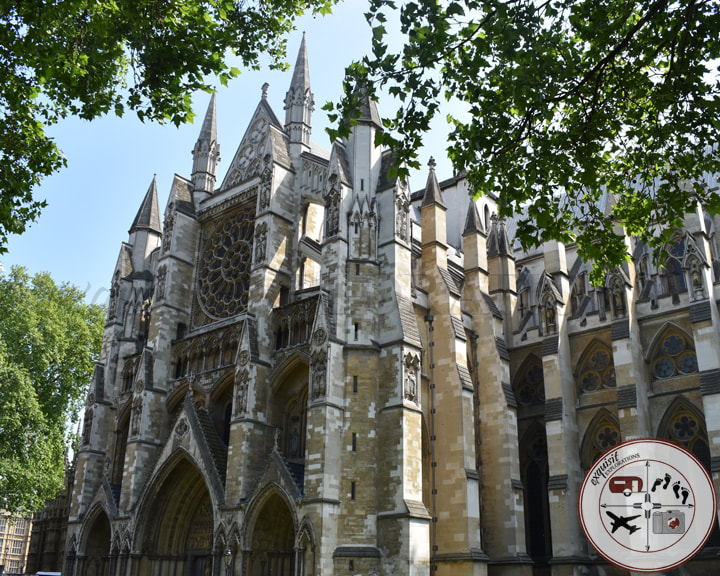 Westminster Abbey in London, UK; beautiful churches; travel tips by exquisitEXPLORATIONS Travel Blog