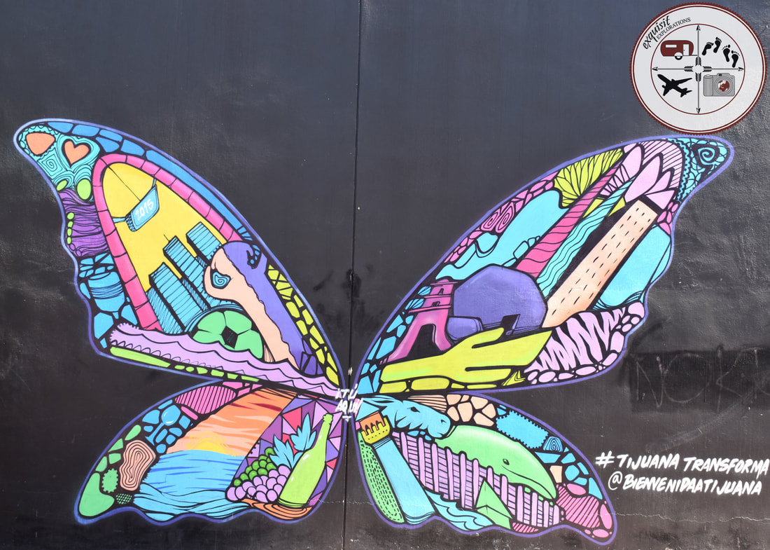 Tijuana, Baja California, Mexico; Street Art Around the World; Colorful Murals, bright colors, exquisitEXPLORATIONS #TIJUANATRANSFORMA
