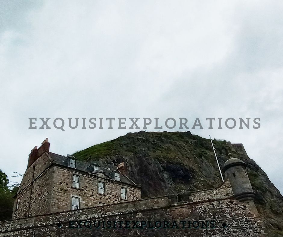 Dumbarton Castle; How to Travel Scotland With Kids by exquisitEXPLORATIONS Travel Blog