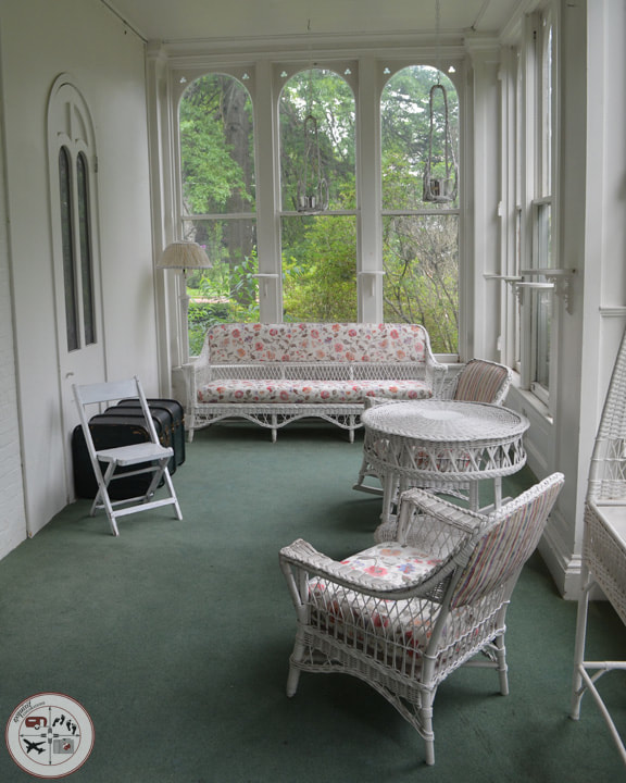 Sunroom in the Baldwin-Reynolds House #travelblog #traveltips #thingstodo #sunshine #solarium