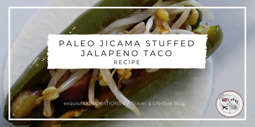 Paleo-Friendly Jicama Stuffed Jalapeno Tacos, Low-Carb Recipe, Paleo Recipe, Spicy Tacos, Spicy Recipes