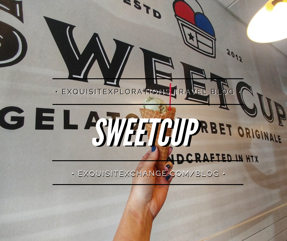 A Foodie's Guide to Houston: Part 3; where to eat in Houston; SweetCup Gelato and Sorbet
